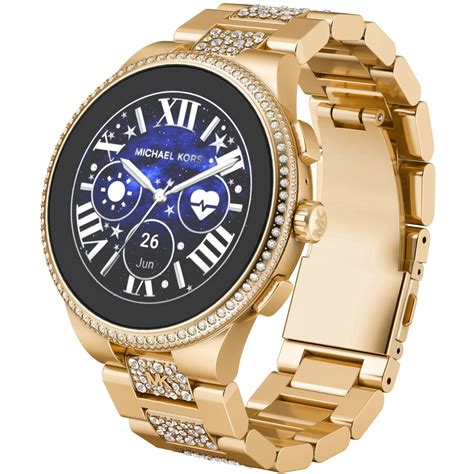 amazon michael kors watch gold|michael kors horloge smartwatch.